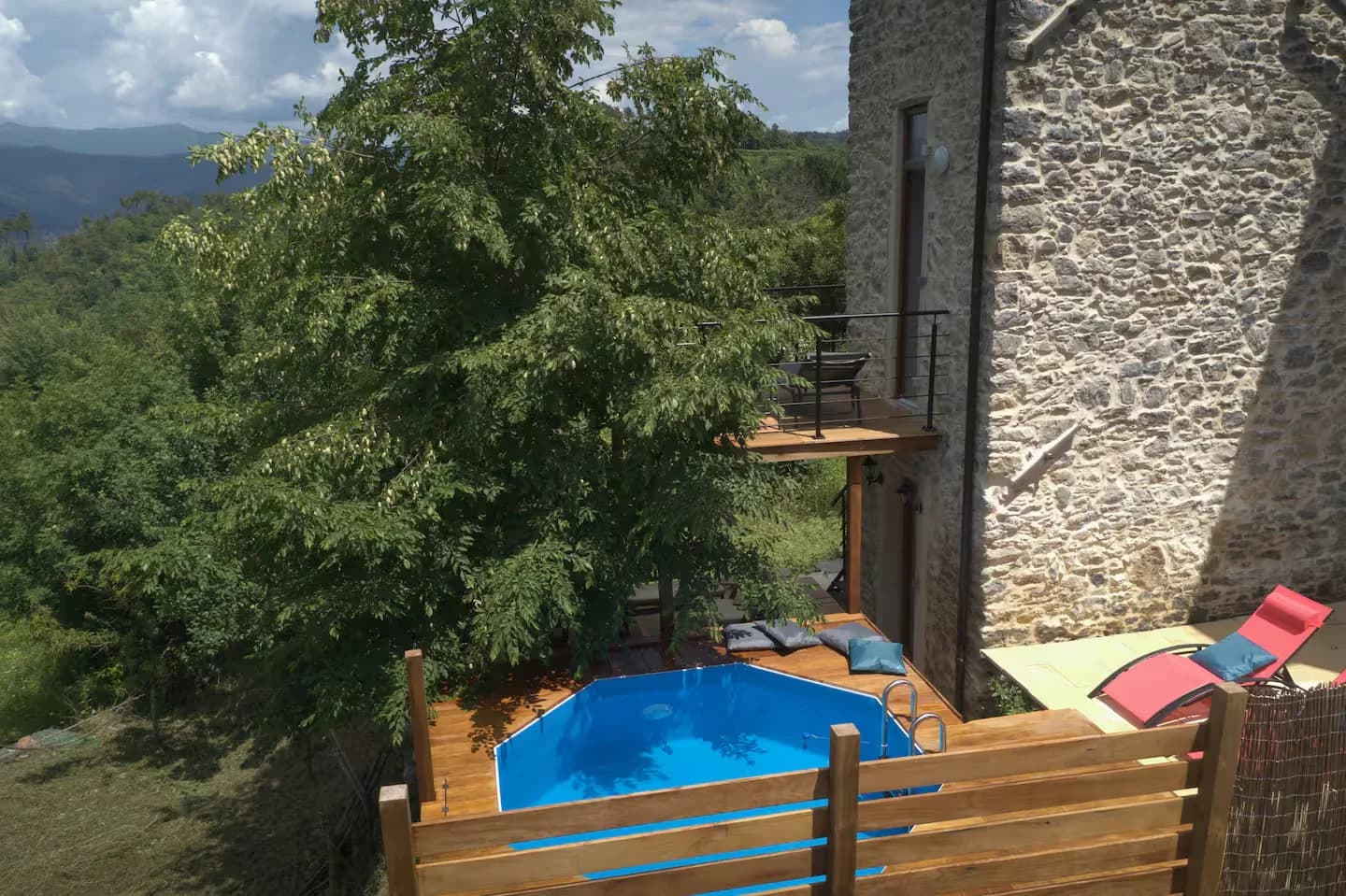 Ein Paradies für zwei mit Blick auf den Apennin