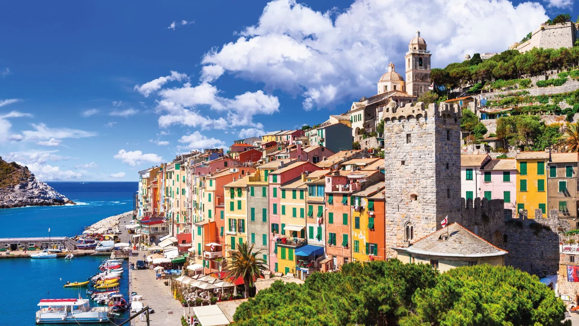 Porto Venere, zwischen Klippen, Inseln und türkisfarbenem Meer