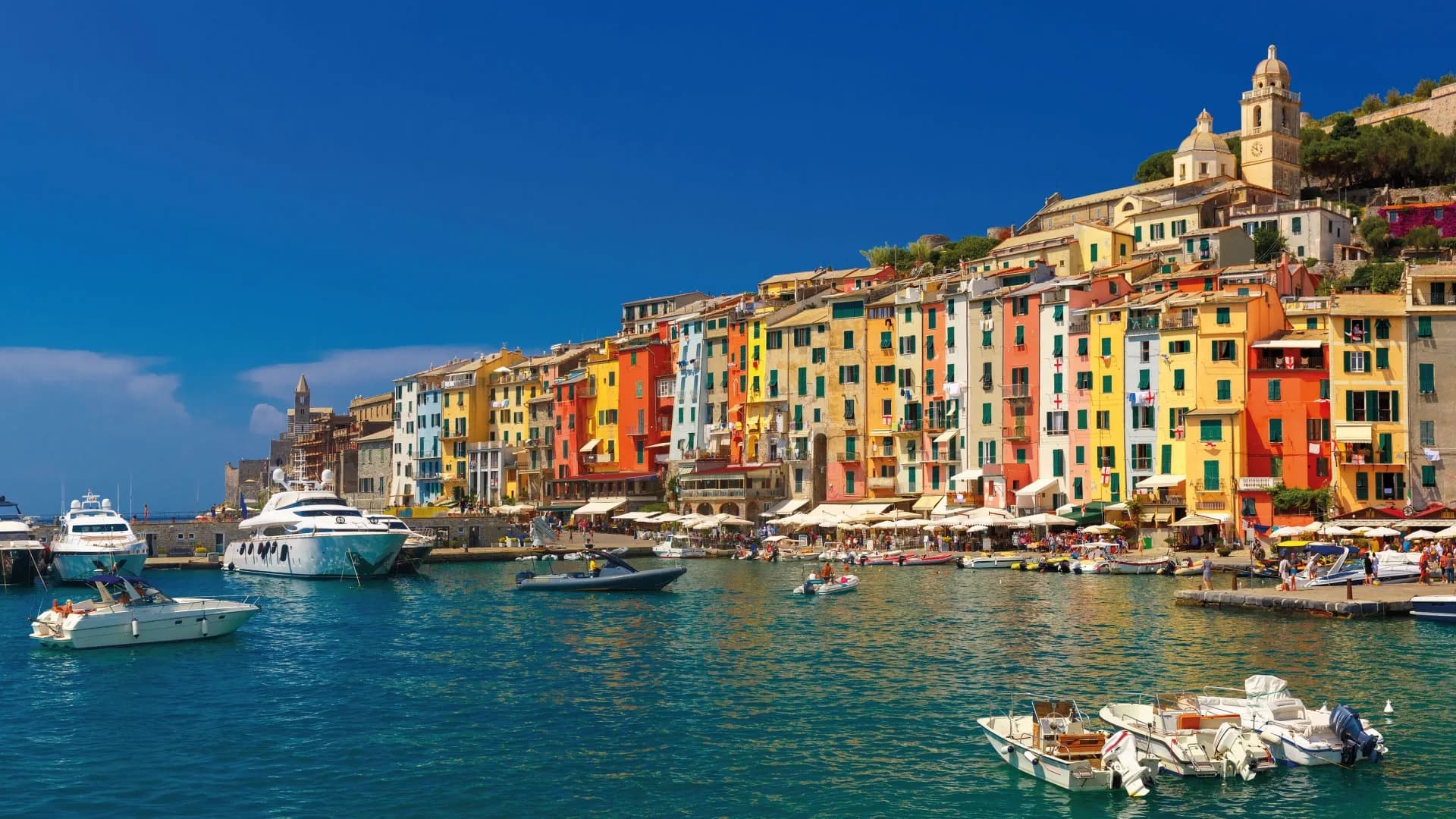 Porto Venere, zwischen Klippen, Inseln und türkisfarbenem Meer